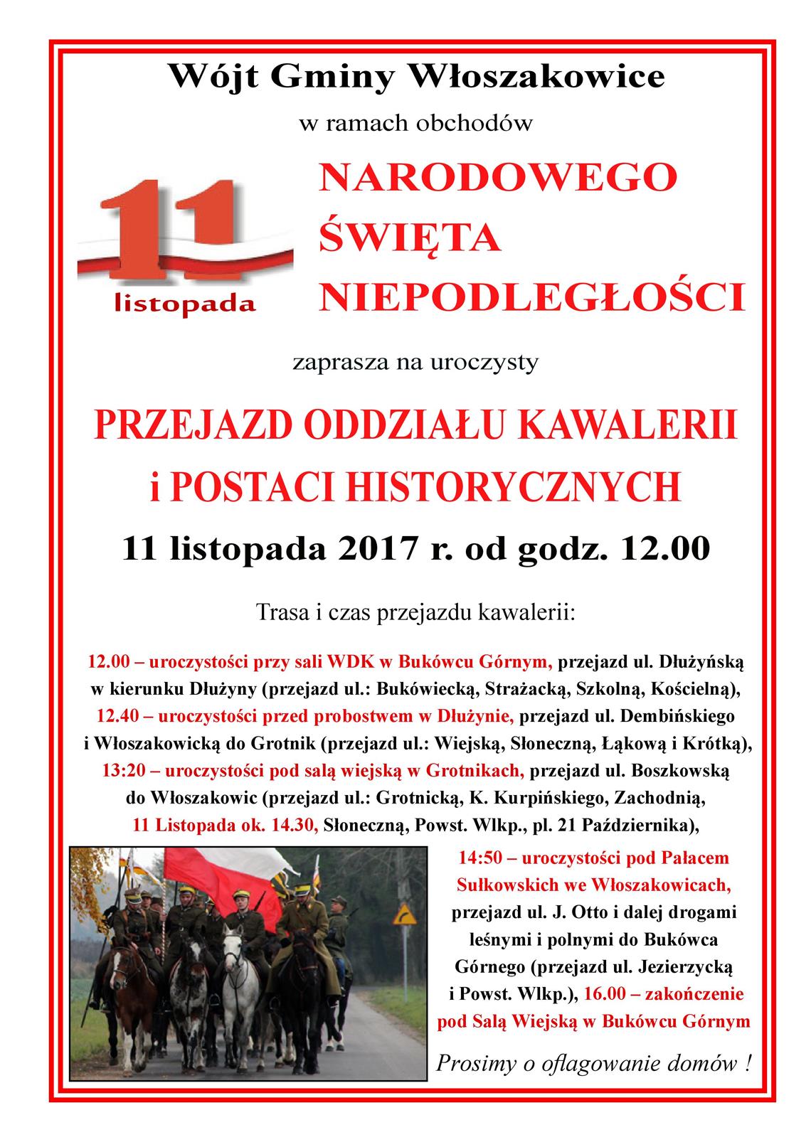 11 LISTOPADA 2017 - zaproszenie