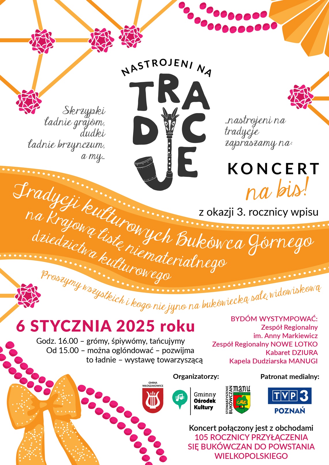 Nastrojeni na tradycje - Koncert na bis - zaproszenie