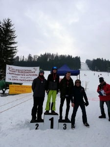 Bukówczanie na mistrzostwach Gminy W-CE w narciarstwie alpejskim-1